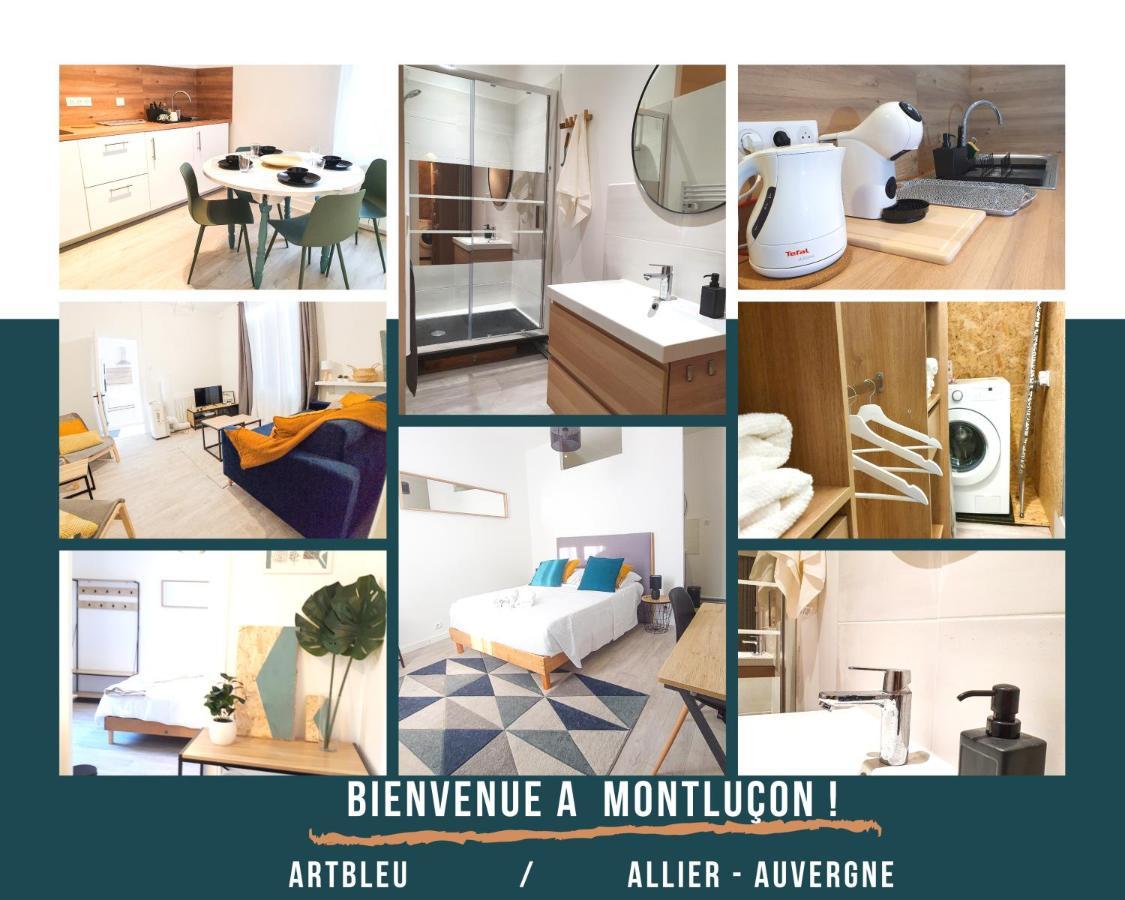 Artbleu -Tout Confort - Ideal Pros - Proche Commerces Монлюсон Екстер'єр фото